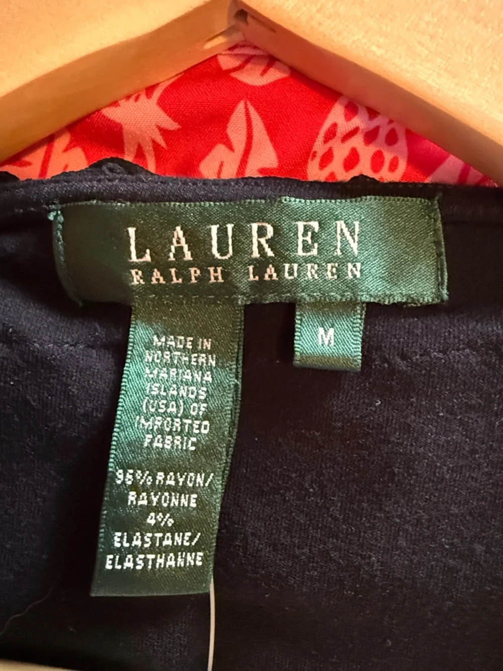 Lauren Ralph Lauren Black Ruffle V-Neck Sleeveless Top - Picture 3 of 3